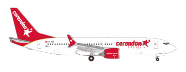 Herpa 537124 - 1:500 - Boing 737 Max 8 Corendon Airlines - TC-MKS
